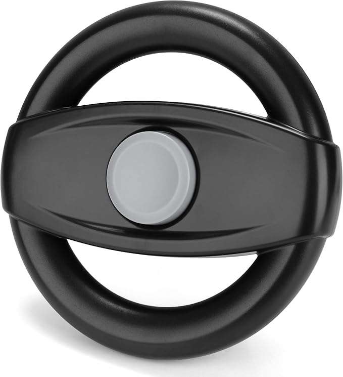 Accmor Stroller Steering Wheel Toy, Steering Wheel for Shopping Carts | Simulated Steering Wheel Universal Detachable Pretend Driving Funny Stroller Toy Attachment