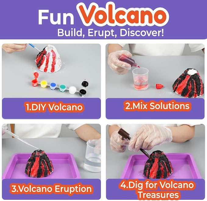 BenBen Science Kit for Kids Ages 8-12, 105 Experiments Set, Birthday Gift | STEM Toy for Boys Girls, Homeschool Classroom Education, Family Group Screen-free Learning Activity, Back to School Gift