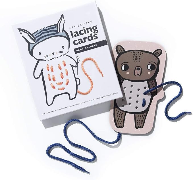 Lacing Cards for Kids, Sewing Board Toy for Toddlers Ages 3+