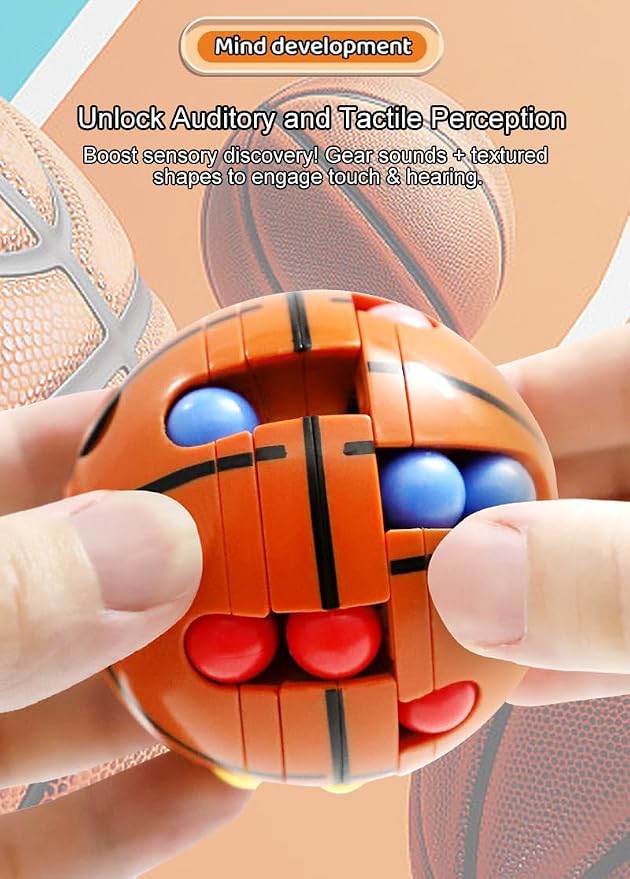 Puzzle Sport Ball Toys - 3D Brain Teasers and Puzzle Games for Kids and Adults, Fun Brain Memory Intelligence 2.5" Small Puzzles Magic Bead, Hand Sport, Adult Relieve Stress Teens and Kids Gifts