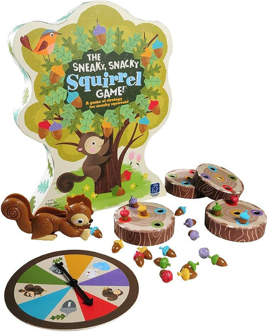Educational Insights The Sneaky, Snacky Squirrel Game - Toddler Board Games for 3 Year Olds, Fine Motor Skills Toys for Toddlers, Color Matching Preschool Games, Tweezer Tool Fine Motor Game | Toddler Board Games for 3 Year Olds, Fine Motor Skills Toys...