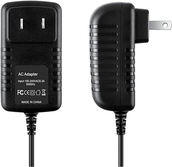 5V AC/DC Adapter Compatible with BEBANG YW-3006 YW3006 Microscope Adults Kids Compound Microscope Slides Kit Students Lab Optical Glass Lenses 5VDC Power Supply Cord Cable Battery Charger PSU
