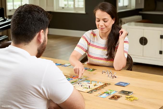 Asmodee The Lord of The Rings: Duel for Middle-Earth Board Game - Epic Strategy Game of Power and Conquest for Kids and Adults, Ages 10+, 2 Players, 30 Minute Playtime | Battle for Middle-earth in an epic two-player strategy showdown. Ages 10+, 2 Playe...
