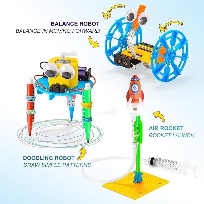 Robotics Science Kits for Kids Crafts Age 8-12, STEM Building Toys 8-13 | Robotics Science Kits for Kids Crafts Age 8-12, STEM Building Toys 8-13