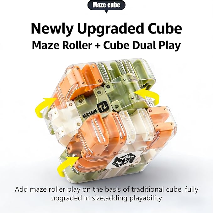 3D Cube Puzzle for Kids, Color-Match Puzzle Game, Engaging Brain Teaser Toy, Educational Focus Game Gift for Kids