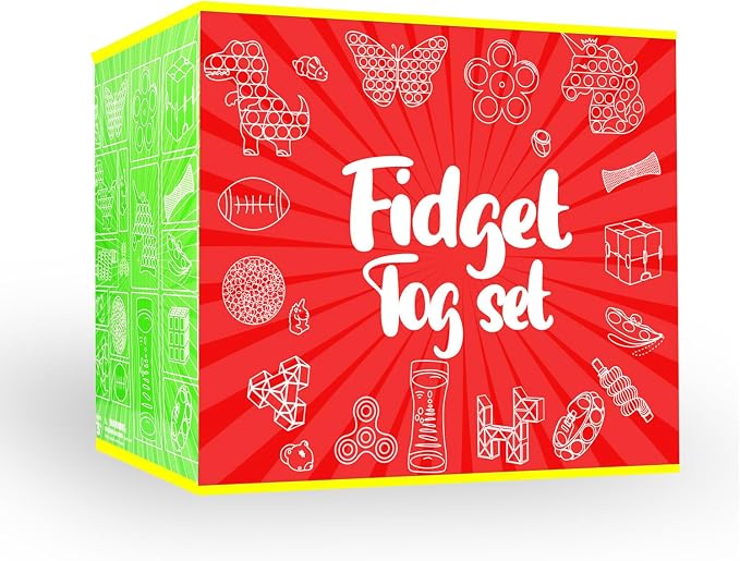 Fidget Toys, 160 Pack Party Favors for Kids 8-12 4-8, Sensory Toys Bulk Autism Autistic, Treasure Box Toys for Classroom, Stocking Stuffers, Goodie Bag Stuffers, Christmas Birthday Gifts Prizes