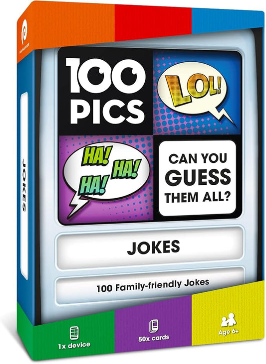 Jokes Travel Game - Family Brain Teasers Pocket Puzzles for Kids and Adults POP08015