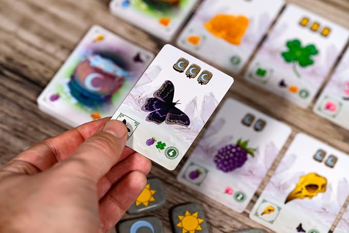 Carnuta Board Game | Potion Brewing Strategy Game with Acrylic Runes, Family Fun for Kids & Adults, Ages 10+, 2-4 Players, 30 Minute Playtime