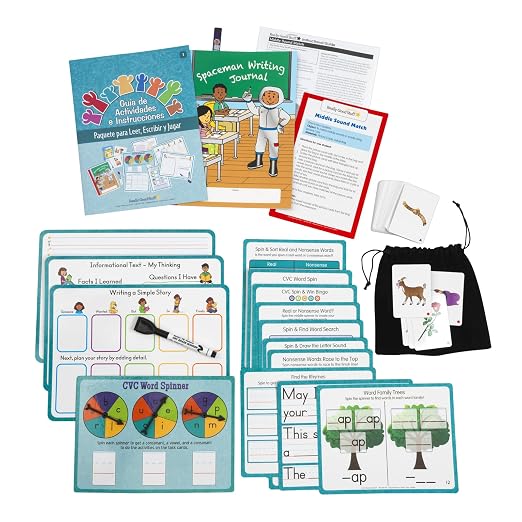 Really Good Stuff Family Engagement Reading, Read, Write & Play Pack | Ages 6+, 1st Grade+