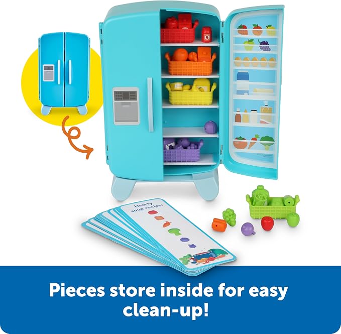 Learning Resources Sorting Snacks Mini Fridge