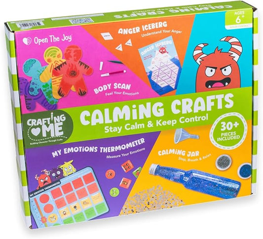 Open The Joy Calming Crafts Kit – Kids Mindfulness & Stress Relief