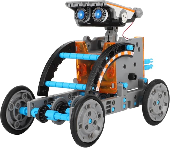 Lucky Doug 12-in-1 Solar Power Robot Building Kits Toys for Boys Girls Ages 8-13, STEM Kit Gifts for Kids 8 9 10 11 12 13 Years, DIY Educational Science Building Robotic Set Gifts for Teenagers