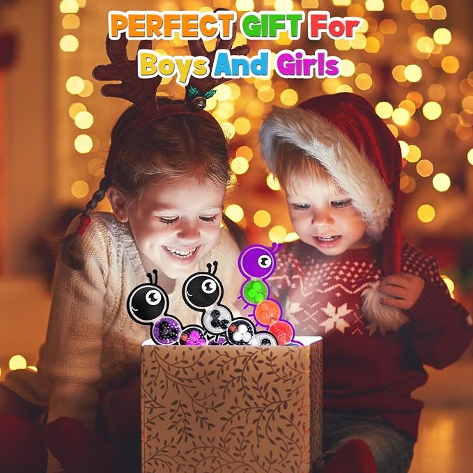 Easter Basket Stuffers Gifts for Kids Boys Girls 3Pcs Color Sorting Sensory Toys for Kids with Autism Toddler Toys for Airplane Travel Road Trip Preschool Montessori Toys Fine Motor Skills A