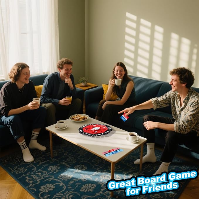 Word Game,Family Board Games with 2 Modes,220 Topics,Fast-Paced Letter Game | Pressing Games for Kids Adults Families,2–8 Players Home,Party,Classroom,Travel,with 220 Topic Categories,24 Letters,35 Cards