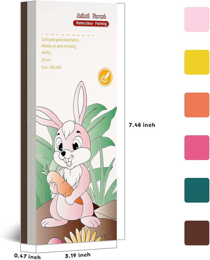 Cavnewt Paint with Water Coloring Book for Kids