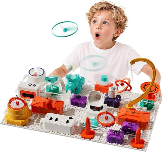 Science Kits for Kids, 53 Circuits STEM Toys, 540+ Projects Experiments | Learning Education toys, Kids Circuit Building Kits, Electronics Exploration Gift for Boys Girls Ages 4 5 6 7 8 9 10 11 12
