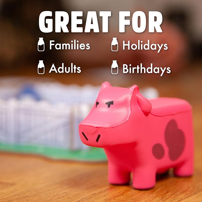 Herd Mentality Udderly Funny Family Board Game, Ages 10+ | Award-Winning Big Group Game, Family Game Night, 4-20 Players, Dodge the Pink Cow, Kids & Adults