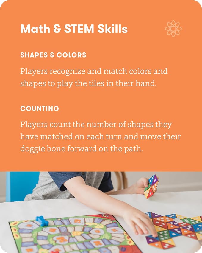 Diggers Garden Match – A Game for Kids to Develop Spatial Thinking Skills - Puzzle Game That Matches Colors and Shapes - 1 to 6 Players, Ages 4 & Up