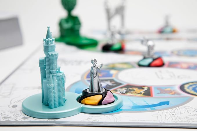 The Magical World of Disney Trivia Games – Board Games for Family Night, Family Games, Multi-Player Board Game, Family Board Game, Travel Games, Disney Game, Ages 6+