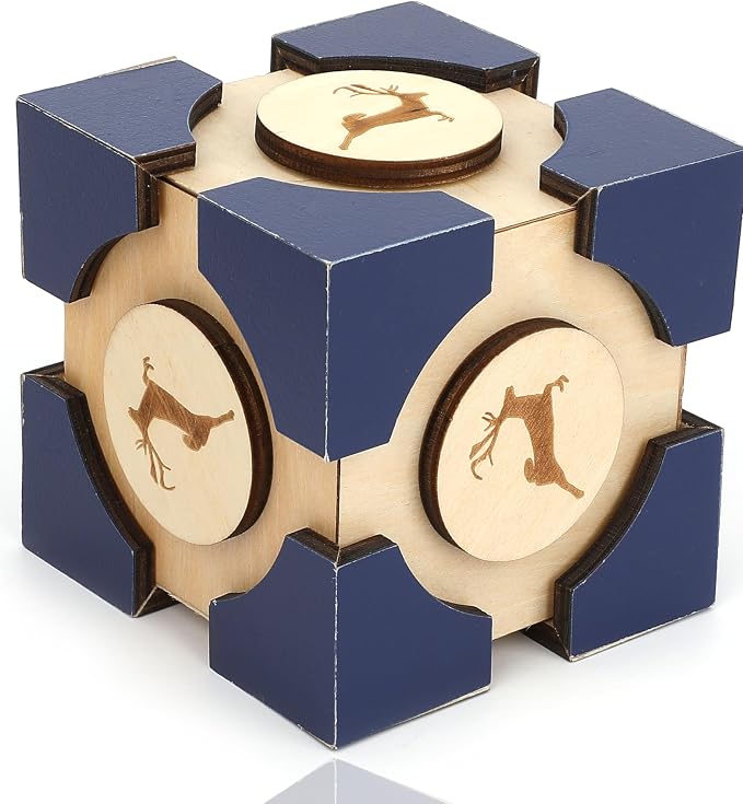 Brave Puzzle by Sharp Brain Zone – Wooden Mind Game, 3D Interlocking Brain Teaser, Logic Brain Teaser, Unique 3D Interlocking & Decorative Burr Puzzle