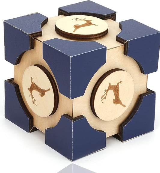 Brave Puzzle by Sharp Brain Zone – Wooden Mind Game, 3D Interlocking Brain Teaser, Logic Brain Teaser, Unique 3D Interlocking & Decorative Burr Puzzle