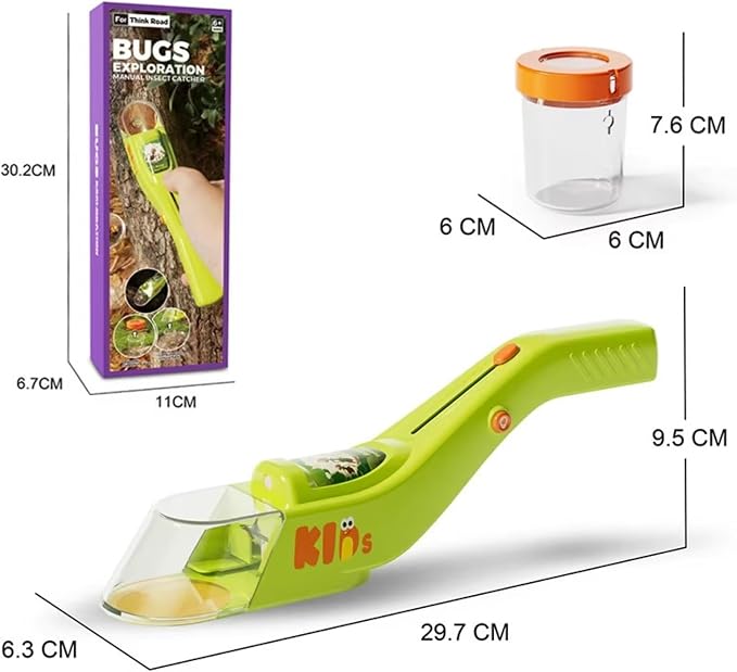 Bug Catcher for Kids – Bug Catching Kit with Modular Bugs Maze, Bug Terrarium for Kids, STEM Outdoor Science Toy & Bug Farm for Kids Ages 4–8