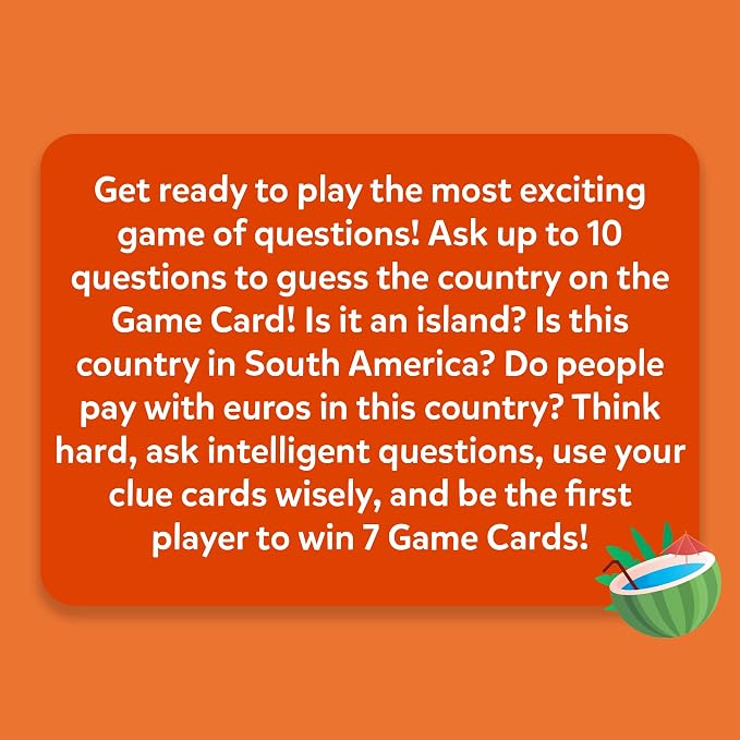 Skillmatics Guess in 10 – Countries of The World, Trivia Card Game | Geography, Family Game Night, Travel Toy, Educational Board Game, Screen-Free Fun, Gift for Kids, Boys & Girls Ages 8 and Up