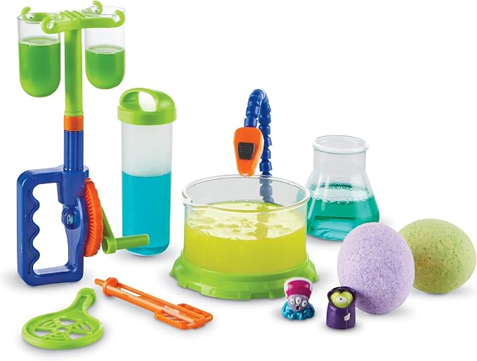 Learning Resources Beaker Creatures Monsterglow Lab | Educational Science Kits for Kids, Kindergarten Games, Homeschool STEM Toys, Ages 5+