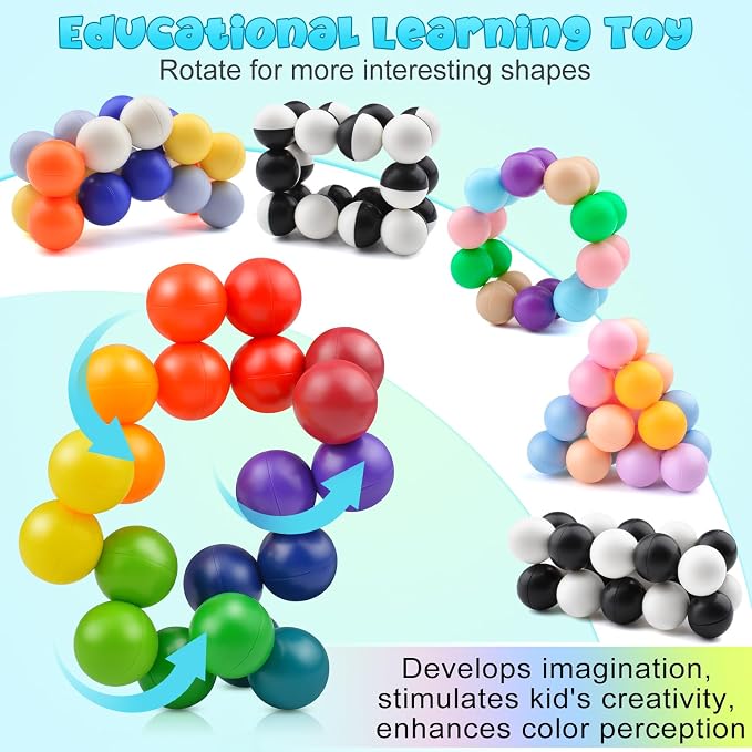 Yrissmiss 4PCS Autism Sensory Toys for Autistic Children, Quiet Fidget Toys for Adults & Kids Ages 3-5 Easter Basket Stuffers Gifts for Kids Boys Girls