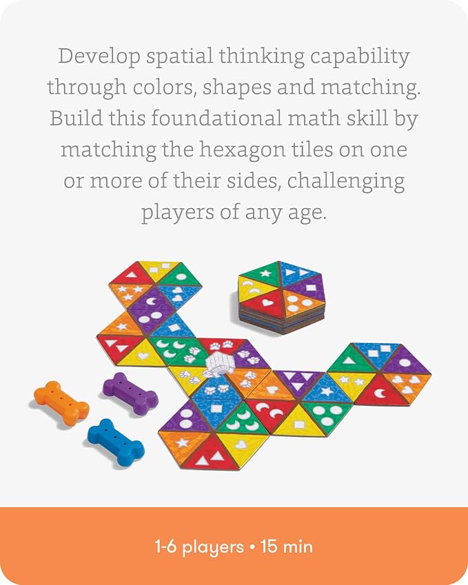 Diggers Garden Match – A Game for Kids to Develop Spatial Thinking Skills - Puzzle Game That Matches Colors and Shapes - 1 to 6 Players, Ages 4 & Up