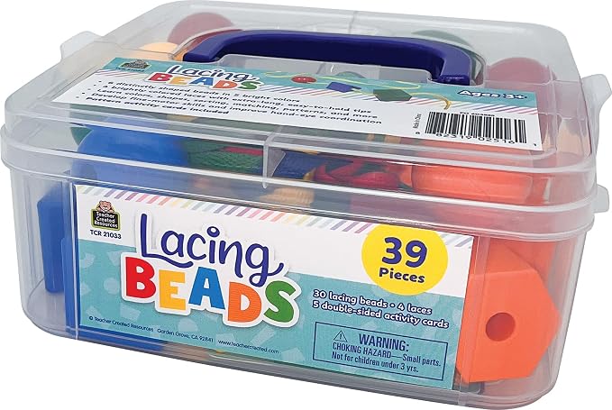 Teacher Created Resources Lacing Beads (TCR21033)