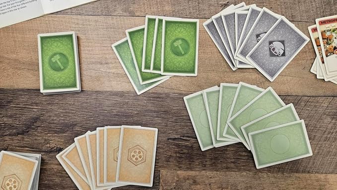 CATAN On The Road Card Game | Build Trade & Settle Anywhere, Portable Travel Game, Family Fun for Kids & Adults, Ages 10+, 3-4 Players, 15 Minute Playtime