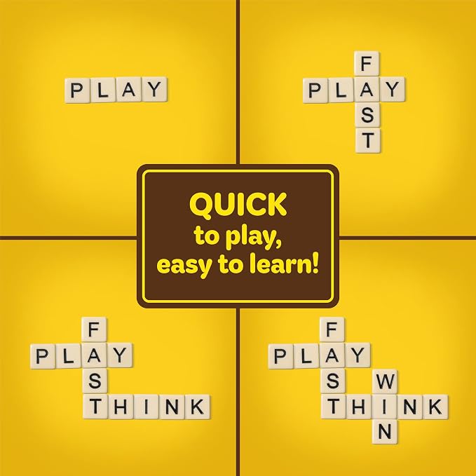 Bananagrams Classic Word Game, 144 Tiles in Banana Pouch, Travel Game | Fast-paced spelling & anagram game for 1-8 players; portable pouch, educational wordplay for kids and adults ages 7+