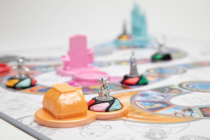 The Magical World of Disney Trivia Games – Board Games for Family Night, Family Games, Multi-Player Board Game, Family Board Game, Travel Games, Disney Game, Ages 6+