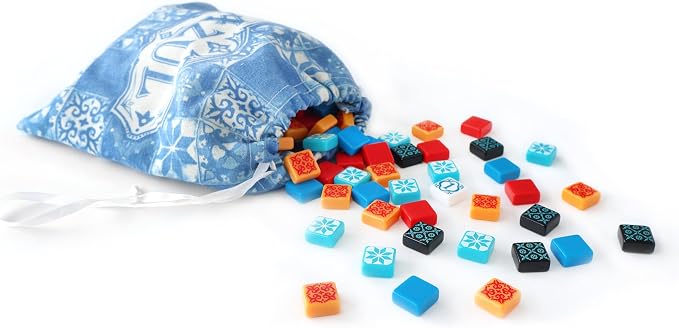 Asmodee Azul Board Game - Mosaic Pattern Placement & Beautiful Art Adult Board Games, Award-Winning Strategy for Adults & Families, Family Fun for Adults, 2-4 Players Ages 8+, 30-45 Minute Playtime | For mosaic fans, draft tiles to build a wall, Award-...