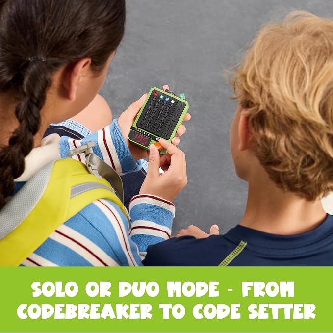 GiiKER Super Decoder Code-Breaking Puzzle, 600 Levels | Handheld code-breaking game for kids and adults, road trip activity, birthday gift, 1-2 Players
