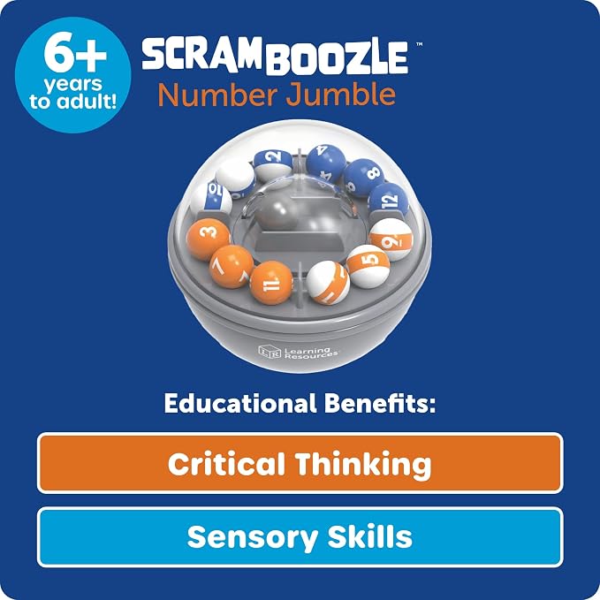 Learning Resources Scramboozle Number Jumble