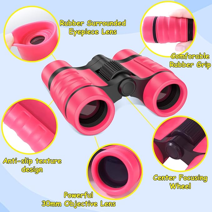 ESSENSON Kids Explorer Kit - Adventure Kit for Kids, Outdoor Explorer Kit with Binoculars, Summer Outdoor Toys for Kids Ages 4-8