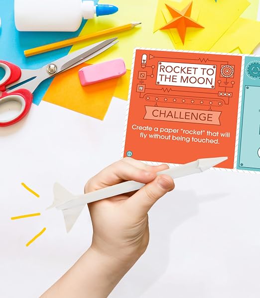 Carson Dellosa Stem Challenges, Seasonal, Physical, Life, Earth & Space Science Kits for Kids Ages 8-12, Educational Games and Experiments for 3rd Grade and Up (Pack of 6)