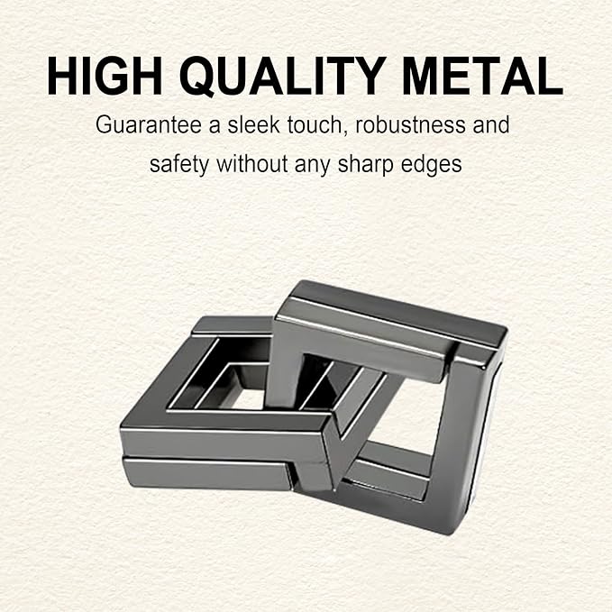 9pcs Metal Puzzle for Adult Disentanglement Puzzles Lock Gift for Adults