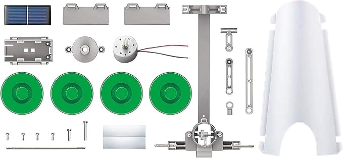 4M Green Science Solar Rover, DIY STEAM Powered Kids Science Kit, Boys & Girls Ages 5+