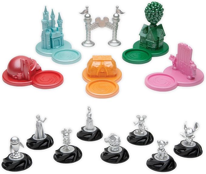 The Magical World of Disney Trivia Games – Board Games for Family Night, Family Games, Multi-Player Board Game, Family Board Game, Travel Games, Disney Game, Ages 6+
