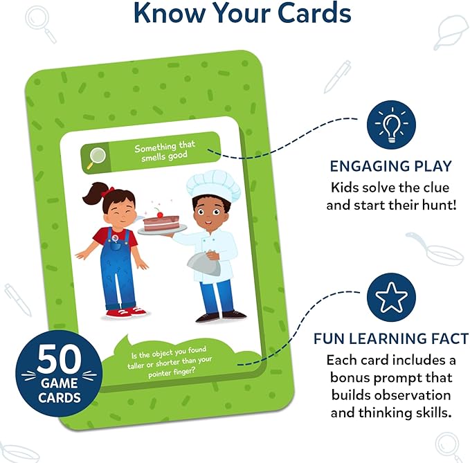 Skillmatics Found It Indoor – Scavenger Hunt Card & Board Game for Kids | Perfect for Home, School, Travel, Playdates, Educational Game, Screen-Free Fun, Gift for Boys & Girls Ages 4, 5, 6, 7