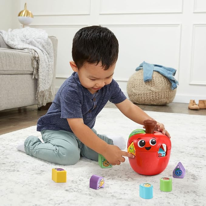 LeapFrog Spin and Change Apple Shape Sorter