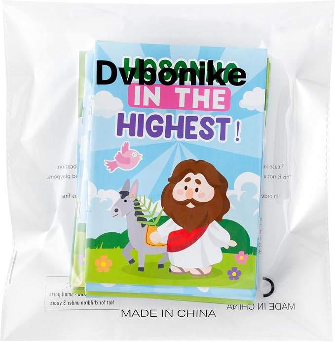 24Pcs Easter Religious Coloring Books - Christian DIY Color-in Pages Booklet Bulk Drawing Easter Theme Activity Party Supplies for School Classroom Rewards Holiday Artwork Gift