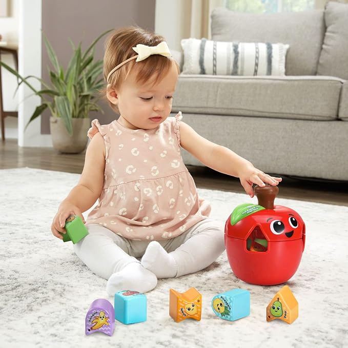 LeapFrog Spin and Change Apple Shape Sorter