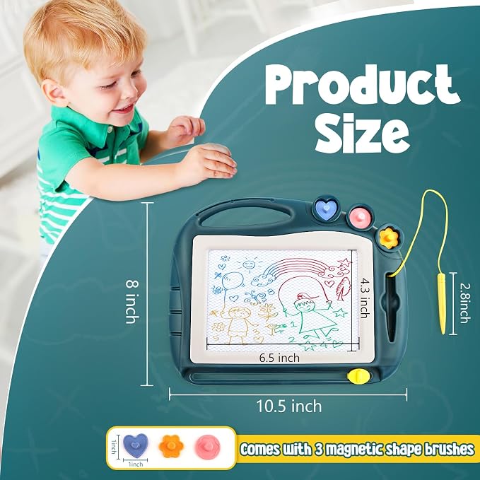 Magnetic Drawing Board for Boys Girls, Drawing Board, Birthday Easter Christmas Hallowee Toy Gifts for Boys and Girls