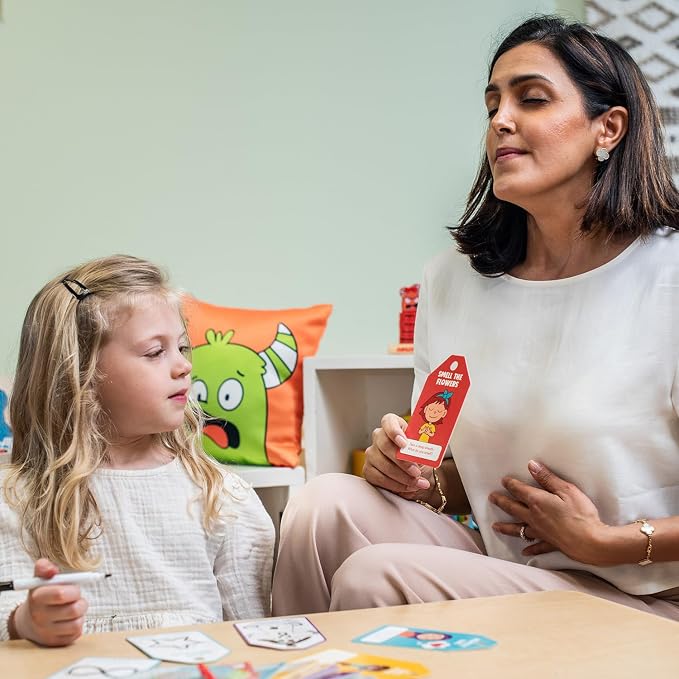 Dry Erase Calming Cards – Kids Mindfulness SEL Set