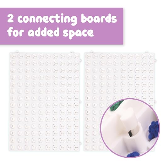 SPARK & WOW Calm Down Threading Boards, Set of 2, Sensory Activity Board | Autism Toys for Play Therapy, ADHD Toys for Sensory Play