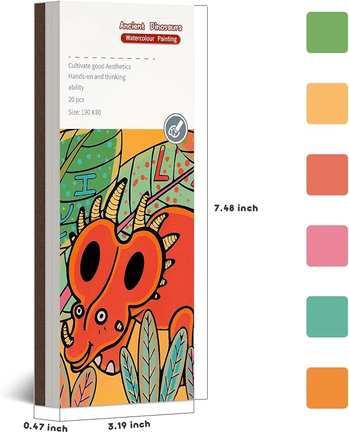 Cavnewt Watercolor Coloring Books for Kids Ages 4-8